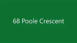 68 Poole Crescent