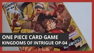 One Piece Card Game Kingdoms of Intrigue (OP-04) | Booster Box TCG Unboxing