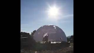 30&rsquo; Glamping Dome Build Timelapse | Airbnb Near the Grand Canyon