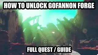 How to Unlock the Gofannon Forge (Full Quest / Guide) | Destiny 2 Black Armory