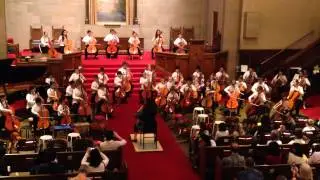 Witches' Dance with Suzuki cello group, Seattle