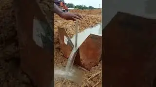 V Notch  Mesurment while Drilling of Borewell