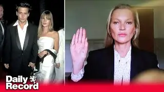 Kate Moss tells court Johnny Depp 'never' pushed her as she testifies in Amber Heard trial
