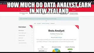 How much do data analyst earn in New Zealand