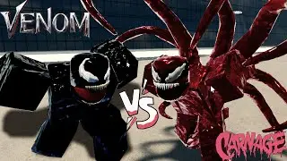 VENOM VS CARNIFINA! ROBLOX / Typical Web Swinging Game (Carnage VS Venom)