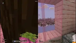 Minecraft - креатив. Строим домик на дереве... Let's play!