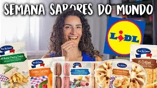 PROVEI PRODUTOS DA SEMANA SABORES DO MUNDO DO LIDL ESTILO FRANCÊS - crepes, macarrons e mais