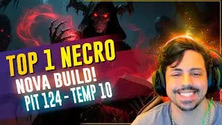 NOVA BUILD - TOP 1 NECROMANTE PIT 124 - BONE SPLINTER - 10&ordm; TEMPORADA - DIABLO 4