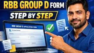 RRB Group D Bharti 2026 Form Kaise Bhare | Step by Step Online Form Filling | Railway Group D