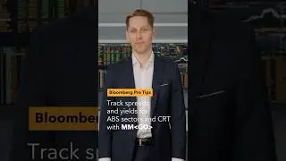 Bloomberg Pro Tips: Track spreads and yields for ABS sectors and CRT with MM