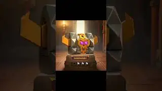 legendary chest 🧰 open royal champion party skin #coc #clashofclans #gaming