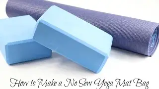 DIY No Sew Yoga Mat Bag: Easy Tutorial for a Simple, Stylish Solution