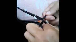 Trenza de caracoles para adolescentes