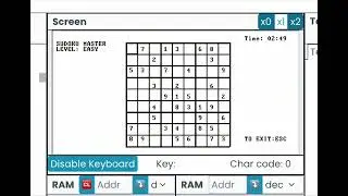 Nand2Tetris Project9 - Sudoku Master