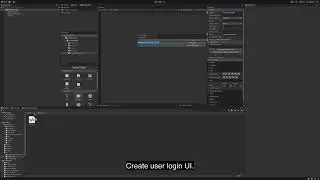 Setup UI documents for user login, user sign up and user forgot password