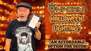 Light Up Your Halloween With Black Light Onforu Flood Lights!
