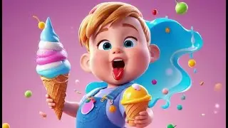 Ice Cream Colors & Counting Fun | Sweet Learning for Toddlers | Preschool Colors and Numbers Rhyme