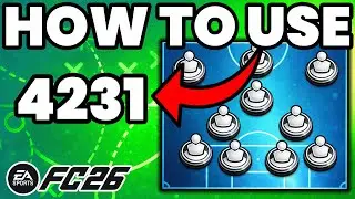 Как использовать тактику 4231 в FC 26 💪 (Правильная атака и защита)
