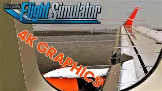 Microsoft Flight Simulator 2020 Turbulent No Visibility Landing In Manchester | 4K