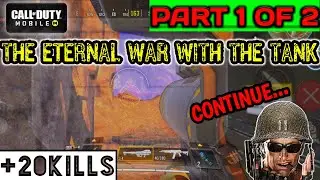 MY WAR AGAINST THE TANK PART 1 OF 2 | COD MOBILE BATTLE ROYALE SOLO VS SQUADS