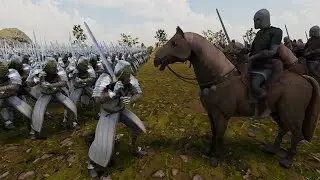 MEDIEVAL KNIGHTS VS UEBS SHOCK CAVALRY - ULTIMATE EPIC BATTLE SIMULATOR 2 - UEBS