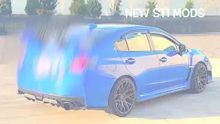 More mods for my Subaru WRX STI!