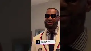 LeBron James is ready to be the Flag Bearer for Team USA 🇺🇸 🏀 #Paris2024