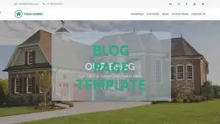 Download Website Template and Blog Template | Real Estate Multipurpose Theme pack