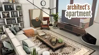 architect's apartment \\ The Sims 4 speed build