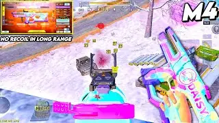 NO RECOIL IN LONG RANGE | BEST M4 GUNSMITH CODM BR