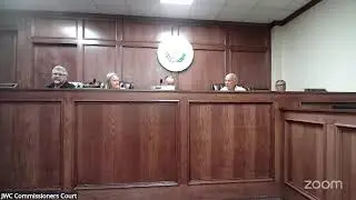 JWC Commissioners Court - 2026 Budget Workshop