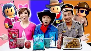 PILIH KARAKTER STUMBLE GUYS SESUAI MAKANAN 1 WARNA !! Part 2 Tantangan Lucu | CnX Adventurers