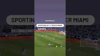 SPORTING KC 1x1 INTER MIAMI | DIEGO GOMEZ - Ass: Messi #gols #futebol #messi #intermiami #gola&ccedil;o