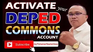 ACTIVATE YOUR DEPED COMMONS ACCOUNT I myTVchannel