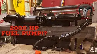 HUGE fuel system for the 74 ford!