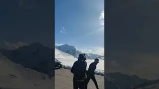 Khunjerab Pass Snow #pakistan #snow #youtube