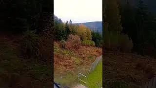 Die Sommerbergbahn in Bad Wildbad, im Schwarzwald.