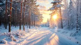 Beautiful Instrumental Music for Relaxation❄️Winter Landscapes