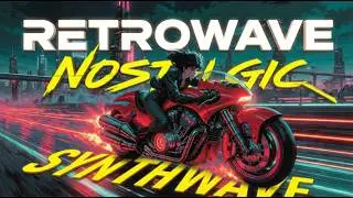 RETROWAVE SAX 🌙 80s Night Drive | Nostalgic Synthwave & Sax Vibes