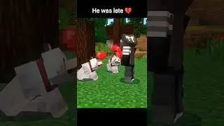 Minecraft: A Heartbreaking Love Story 💔 #minecraft #story