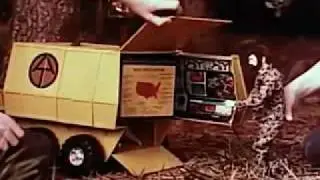 Hasbro GI Joe Adventure Team Mobile Support Vehicle TV commercial 1977