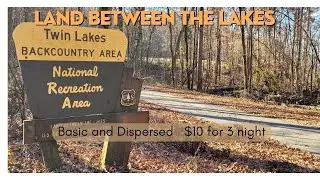 Land Between the Lake Basic and Dispersed camping at Twin Lake Back Country Campground