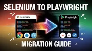 Selenium To Playwright Migration using GitHub Copilot