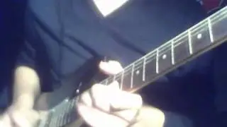 Red Hot Chili Peppers - Tear guitar solo with tabs.