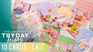 TEN Quick and Easy Cards from One Card Kit - Spellbinders Live