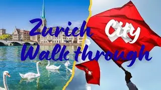 Walk through Zurich, Switzerland, 1st February 2026