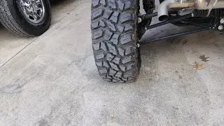COOPER 32 STT PROs при 3 фунтах на квадратный дюйм