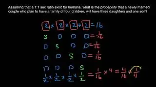 How to solve simple probability problems in genetics