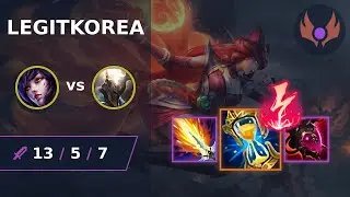 [ LegitKorea ] Ahri TOP vs Pantheon | NA MASTER | LOL Season 2024