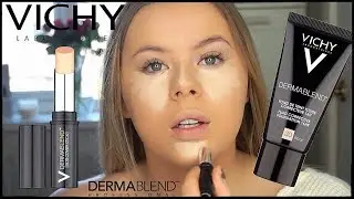 ОБЗОР ТОНАЛЬНОГО СРЕДСТВА И СТИКА SOS COVERAGE VICHY DERMABLEND | Сабрина Николь